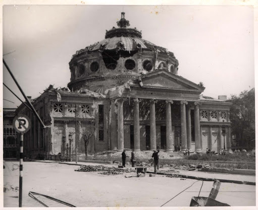 Bombardment of the Romanian Athenaeum in 1944