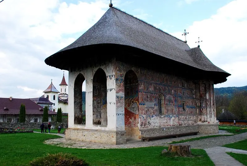 Humor Monastery West Exterior