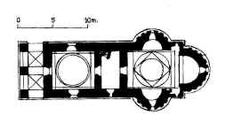 Floor plan of Humor Monastery