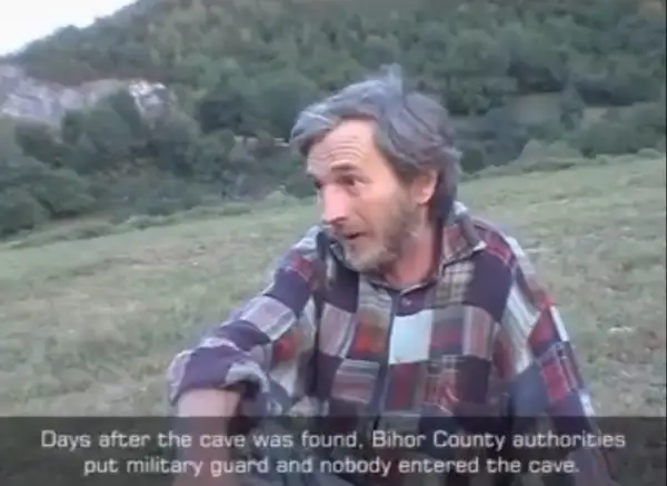 Youtube thumbnail for 2004 documentary about Bears Cave