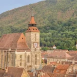 Black church in Brasov, Romania